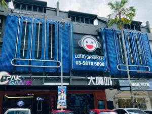 loud speaker taman sutera utama jb family karaoke