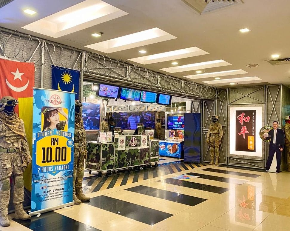 the peace karaoke cafe