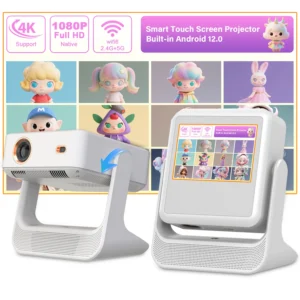 Portable HD Projector for Karaoke Lyrics Display