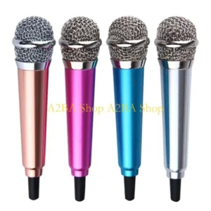 A2BA Mini Portable Studio Karaoke Microphone with Dual Channels