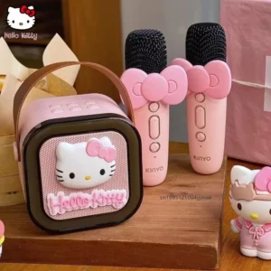 Sanrio Hello Kitty Wireless Bluetooth Karaoke Machine for Kids